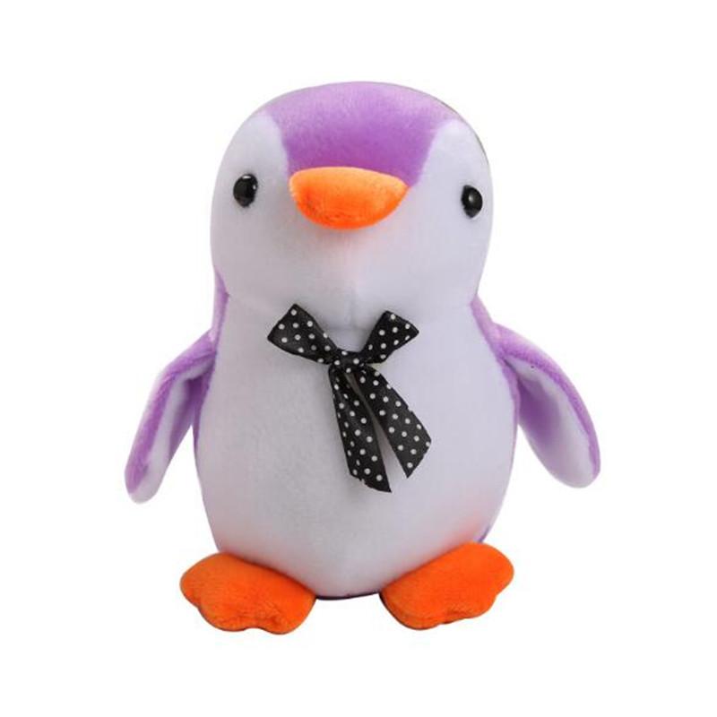 Mini Penguin Plush Toys Small Pendant Cartoon Down Cotton Penguins Stuffed Toy for Kids 11CM