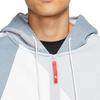 Nike Kyrie Irving Full-Zip Basketball Sport Hooded Fleece Jacket Men Jackets Grey BV9286-100