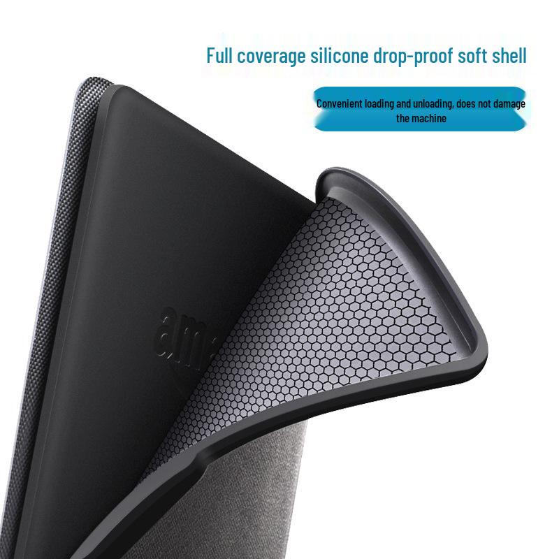 Husă Soft Shell cu Textură de Material în 12 Culori pentru Kindle Paperwhite 543 Youth (2024)