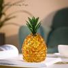 1PCS Creative Crystal Pineapple Living Room Wine Cabinet Wealth Attraction Decoration home decoration accessories feng shui