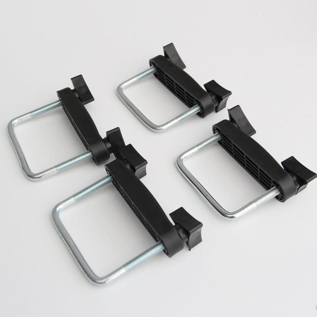 Luggage Rack For Car Roof Cargo Roof Clamps Luggage Carrier Heavy-Duty Automotive Mounting Clips For Construction Material