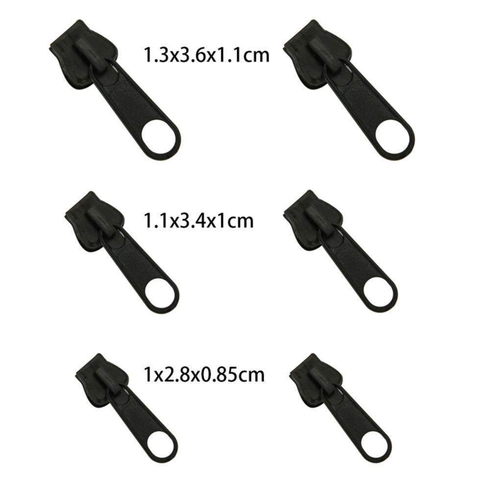 Double Sliders Repair Kit Repairing Coats For Sew Sewing Kits Zipper Fastener Slider Teeth Fixer