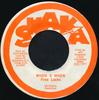 7inch Record FRED LOCKS  When O When S035 Shaka 1977 US Reggae Ska  Dub Used