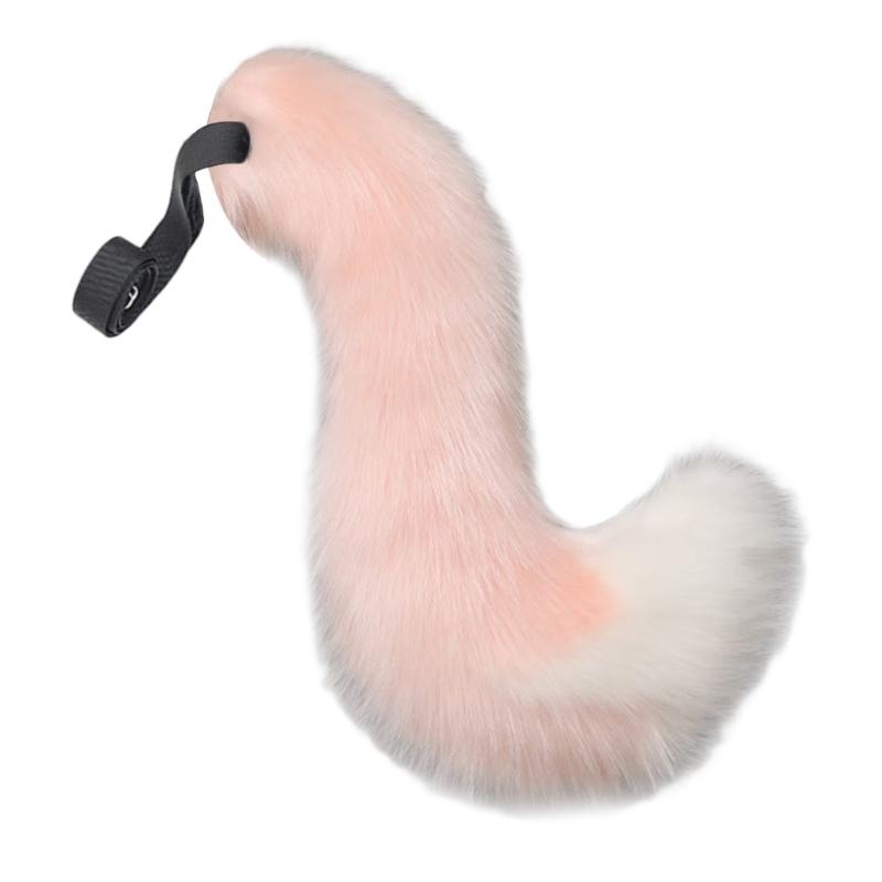 Wolf Foxes Tail Foxes Ears Headband Faux Furs Animal Tail Halloween Christmas Fancy Party Costume Gift for Women Men