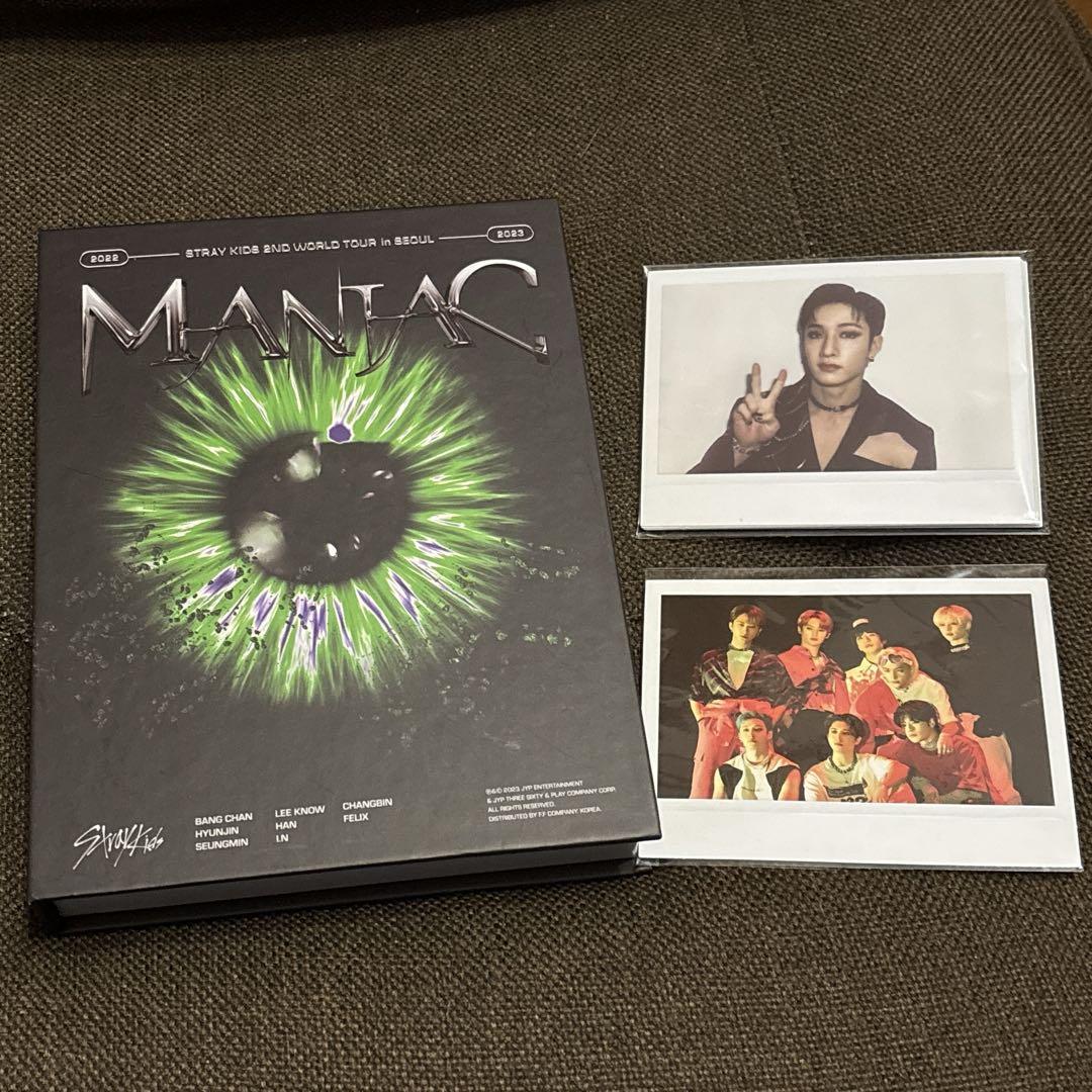 

[USED] straykids maniac soul DVD blu-ray