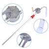 Aluminum alloy rotary hand-operated drum pump; drum pump for dispensing diesel; drum-type pump; manual oil pump; rotary oil pump