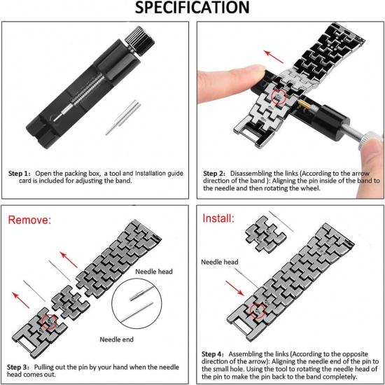 Bands Compatible with Samsung Gear Sport/Galaxy Watch 42mm / Galaxy 4 Classic (42mm), Luxury Rhinestone Diamond Steel Metal Strap with Bezel Ring