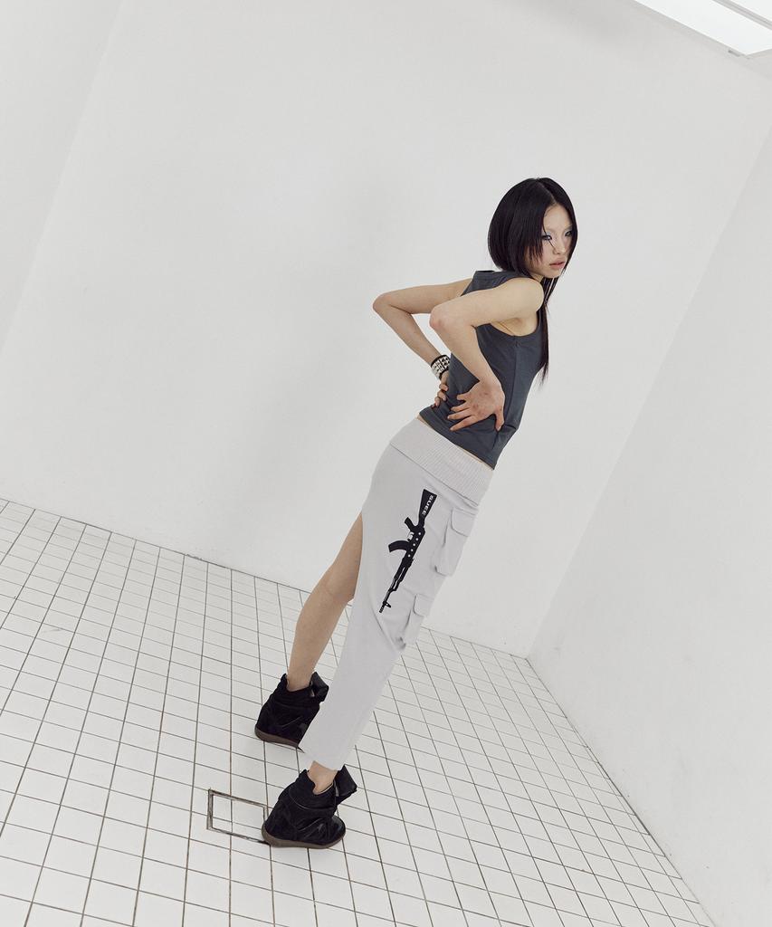 Setup Exe Rifle Cargo Skirt / Gray