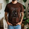 New Summer Unisexs 100 Pure Cotton TShirt Motorcycle Longing For Freedom Vintage Biker Style Casual Breathable Short Sleeve