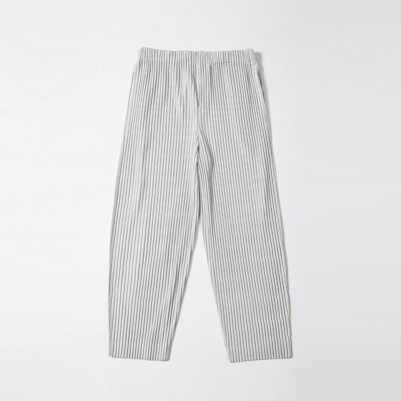 Men's Pleated Casual Pants - 2021 Summer Loose Fit, Plus Size, High Elastic, Straight Leg Trousers
