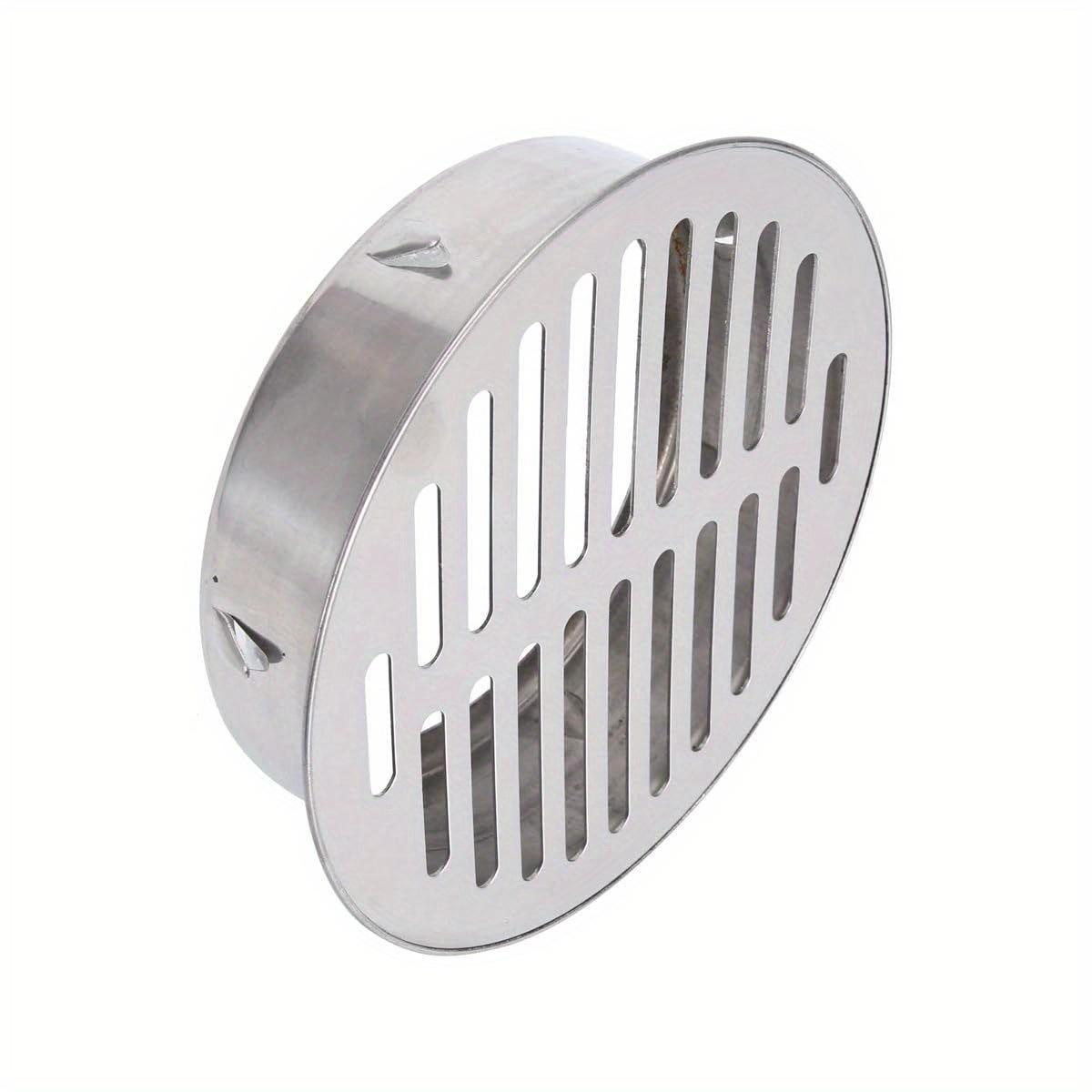 

Сверхпрочная крышка слива для пола против засоров, простая установка, решетка слива для душа, подходит для ванной комнаты, кухни, подвала, улицы, сетка для кухонной мойки