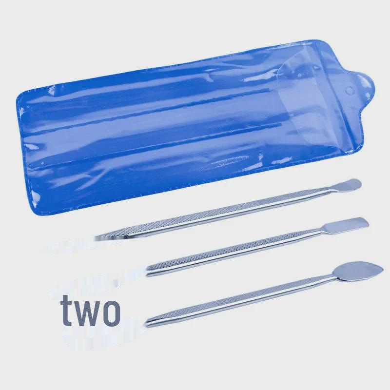 3-Piece Stainless Steel Double-Ended Crowbar Set for Mobile & Tablet Screen Opening
