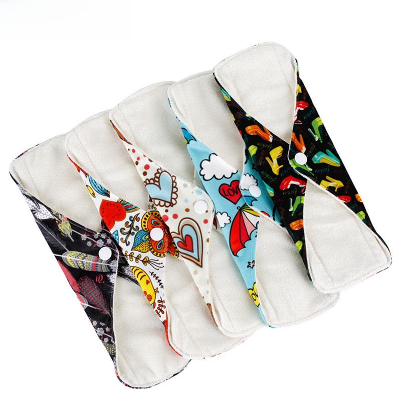Bamboo Fiber Washable Waterproof Sanitary Pads