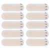 10 Pièces Coussinet Gel Anti-Ampoules 20x60mm Autocollants Ampoules Prévenir Usure Pieds Talons Hauts Coussin Gel