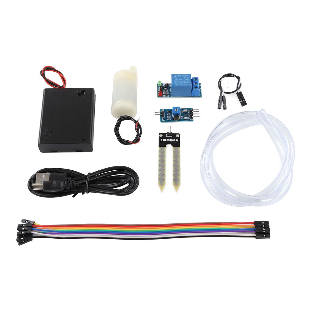 Pompă automată de udare a florilor Modul releu de irigare Modulul senzorului de umiditate a solului Linia de conectare K