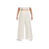 Nike Nsw Swdc Hr Knit Pant Comfortable Solid Color Soft Knitted Sports Pants Women Pants Off-White HF9595-133
