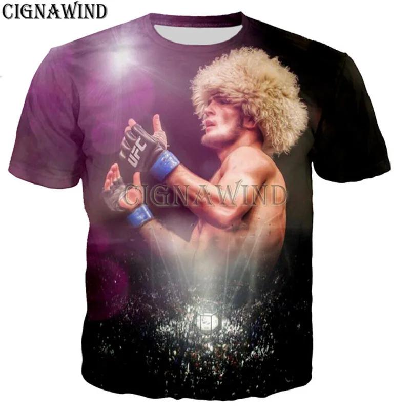 New Arrival Khabib Nurmagomedov/conor Mcgregor T Shirt Men/women 3D Print T-shirts Harajuku Style Tshirt Streetwear Tops