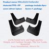 PENTRU Mitsubishi Outlander 2015- Apărătoare de noroi Apărător de noroi Apărător de noroi Splash Flaps de noroi Accesorii auto Apărător de noroi Auto Styline