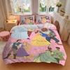 3pcs Disney Princesses & Prince Bedding Set, Including 1 Quilt Cover and 2 Pillow Shams, Without Filling, Soft and Comfortable Home Bedroom B033