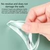 Thickened Door Stoppers Bumper Strong Wall Protectors No Residues Adhesive Reusable Silicone Pad for Furniture Door
