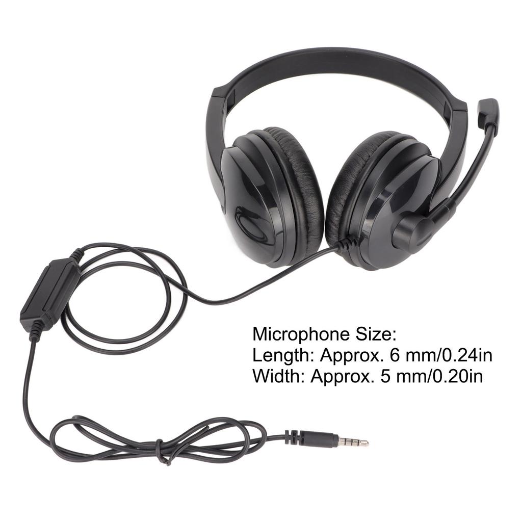 Zestaw słuchawkowy gamingowy PC‑3033 Miękkie nauszniki Wielofunkcyjne 3,5 mm Surround Stereo Słuchawki gamingowe na PC Laptop Słuchawki gamingowe