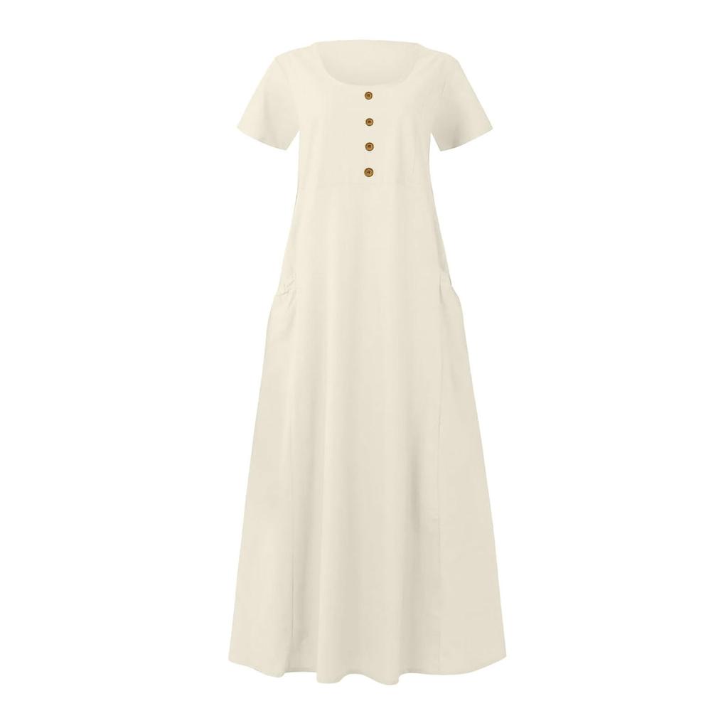 Women's Fashionable Casual -color Dress