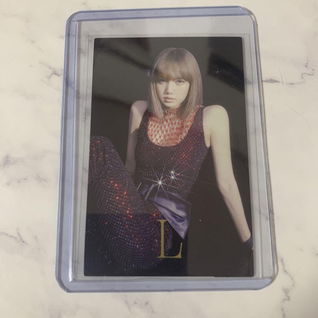 

[USED] Blackpink Lalisa Lisa trading card rare