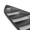 Heißer Verkauf Heckseitenfenster-Jalousien Glänzend Schwarz Auto Seitenfenster-Schieber-Jalousien-Abdeckung Für Chevrolet Camaro 2016-2022
