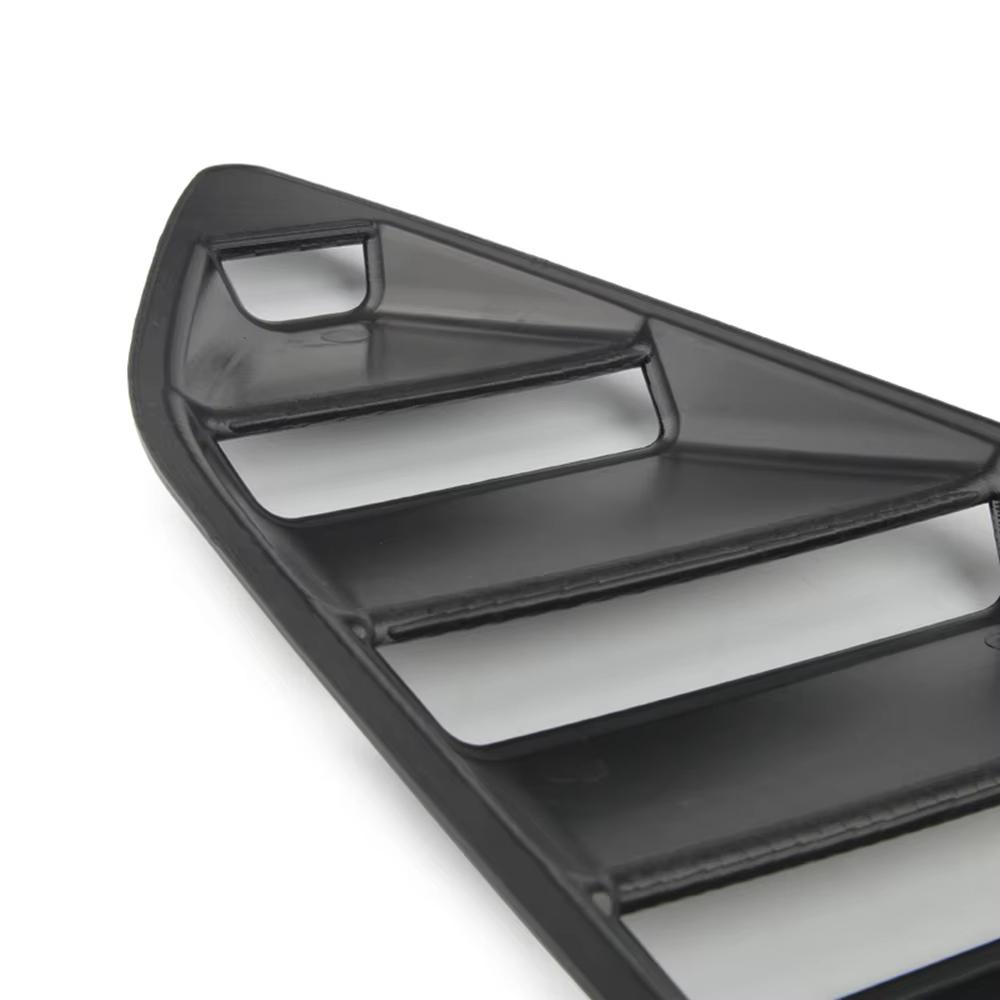 Heißer Verkauf Heckseitenfenster-Jalousien Glänzend Schwarz Auto Seitenfenster-Schieber-Jalousien-Abdeckung Für Chevrolet Camaro 2016-2022
