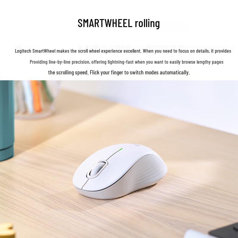 Logitech M550 L Kabellose Stumme Maus im Dual-Modus