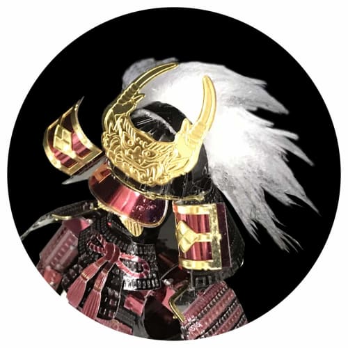 Metallic Nano Puzzle Multicolor Armor Takeda Shingen