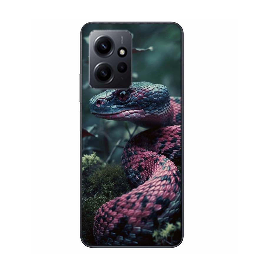 Forest Vipers And Pythons Phone Case For Redmi 12 13C 12C 15C 9 10 10C Note 13 Pro Plus 14 15 Pro 9T 9C 9A TPU Soft Cover Clear