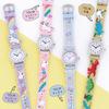 J-AXIS Kids Watch Dinosaur Analog Boy Child Commute TCL78 Beige