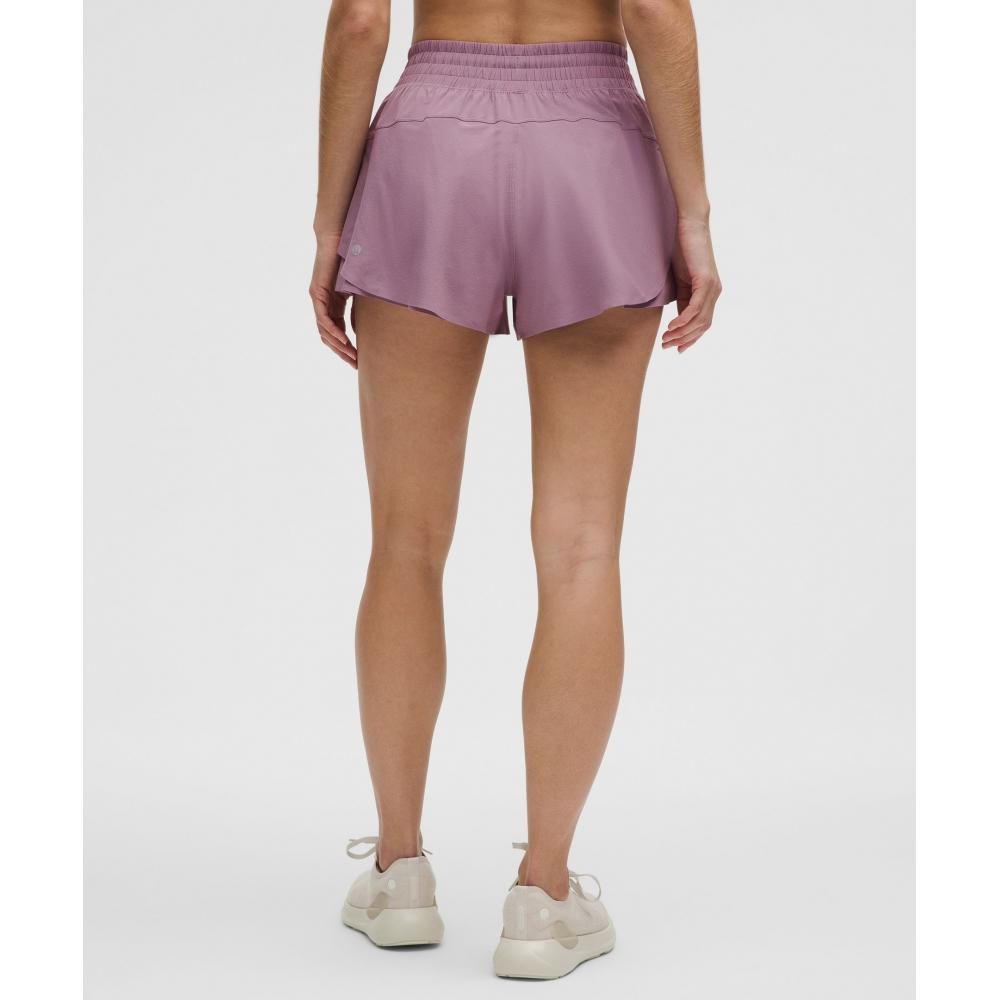 Lululemon Shake It Out High Rise Running Short 2.5  Lavender Lux