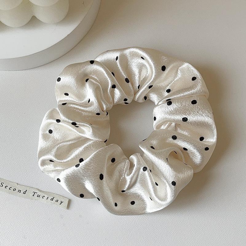 

Модная атласная повязка на голову для женщин, простые элегантные резинки для волос, резинка для хвостика, веревка для волос, аксессуары для волос для девочек