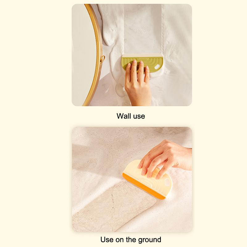 Non-Scratch Handy Squeegee Kitchen Sink Countertop Squeegee Window Mirror Water Wiper Clean Scraping Film Scraper