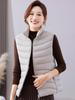 2025 Women's Down Cotton Vest: New Autumn/Winter Warm Outerwear for Middle-Aged Moms