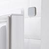 4Pcs Shockproof Square Silicone Door Handle Bumpers Solid Color Self Adhesive Door Guard