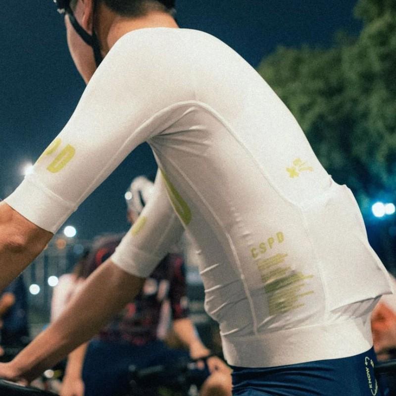 Men Women Short Sleeve Cycling Jersey Road Bike Quick Dry Moisture Wicking Sports Top