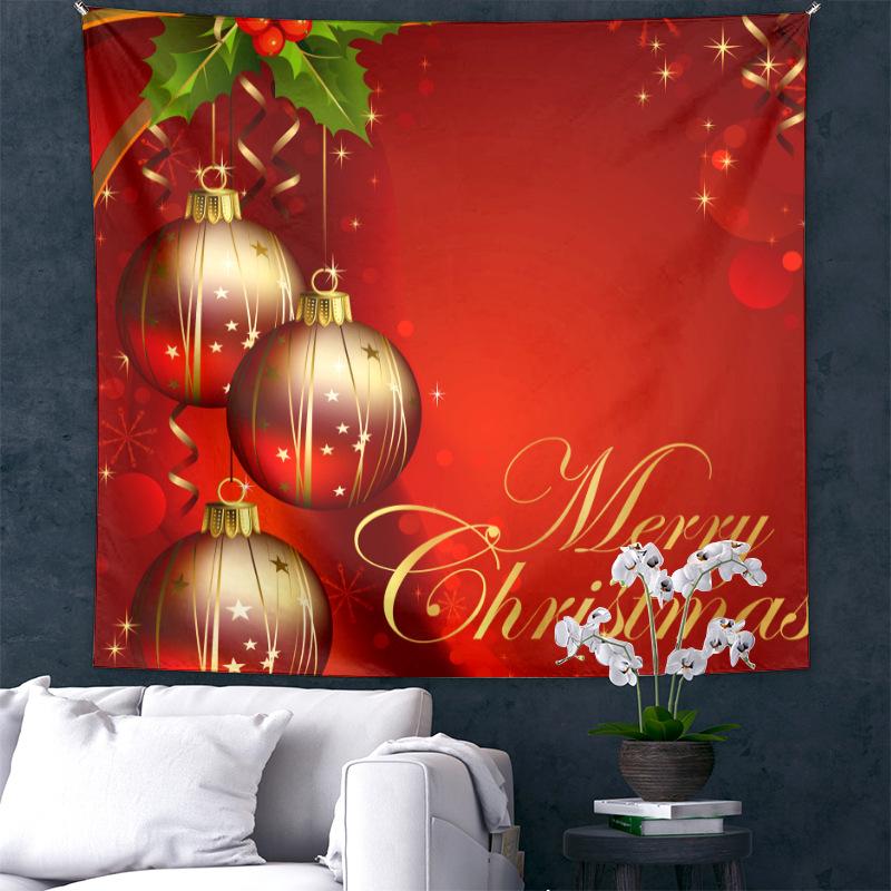 Christmas Tapestry Amazon European and American Holiday Christmas Background Cloth Bedroom