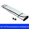 Universal Sun Visor for Car Windshields: Sun Protection & Heat Insulation, Front and Rear Coverage in One Piece