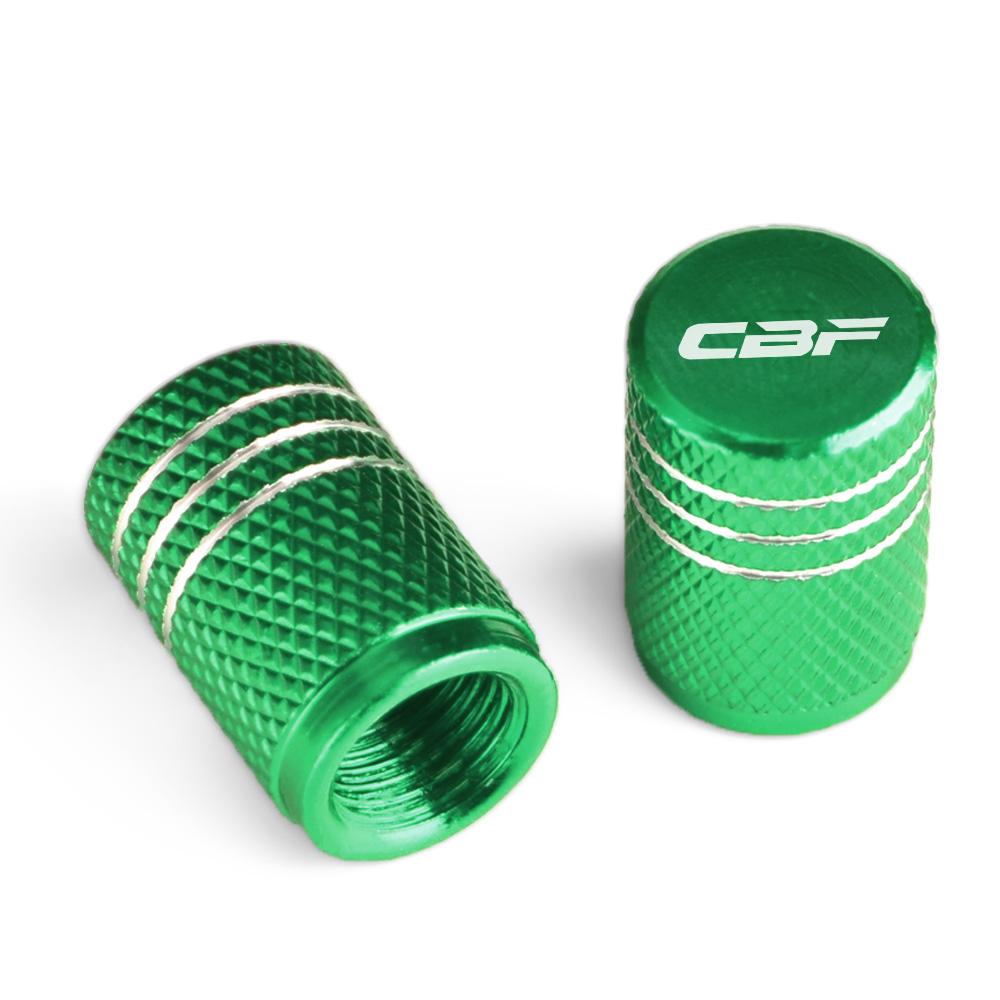AABB1 For Honda CBF 125 150 250 500 600 S 1000 CBF500 CBF600 CBF1000 Motorcycle Wheel Tire Valve Caps CNC Tyre Airtight Covers