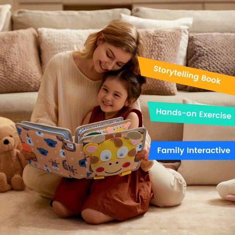 Interactive 3D Storyboard Adventure Toy,Engaging Fine Motor Skills ,Portable Travel Game for Youngsters and Families,Birthday Gift for Young Explorers