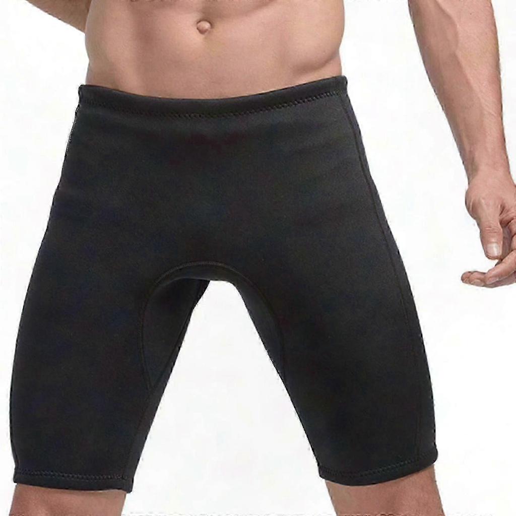 Men's 3mm Neoprene Shorts for Water Sports, Surfing, Kayaking, Diving, Cycling and Gym Workouts