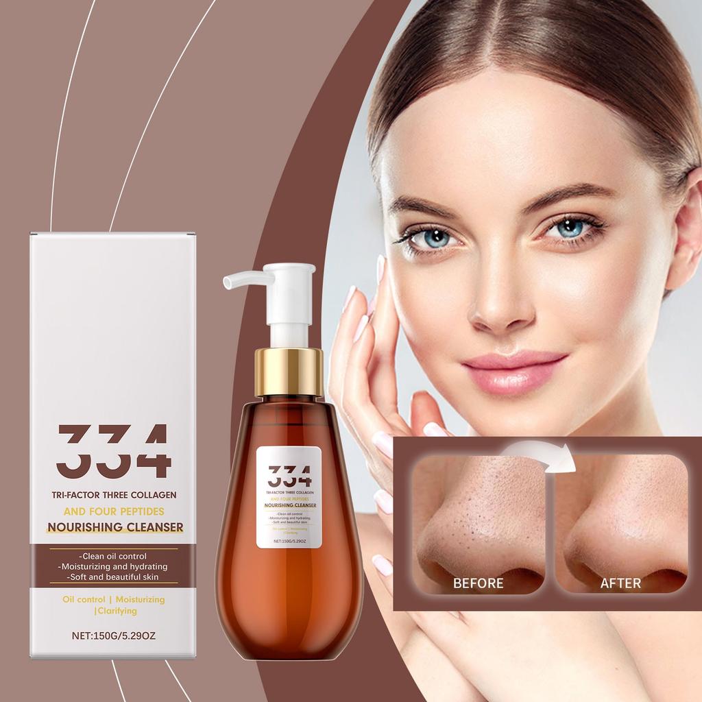 Nourishing Cleanser;Face Cleanser;Nourish Face Cleanser,Clean Pores, Gently Remove Acne, Clean Face, Refreshing And Shrink Pores,150g