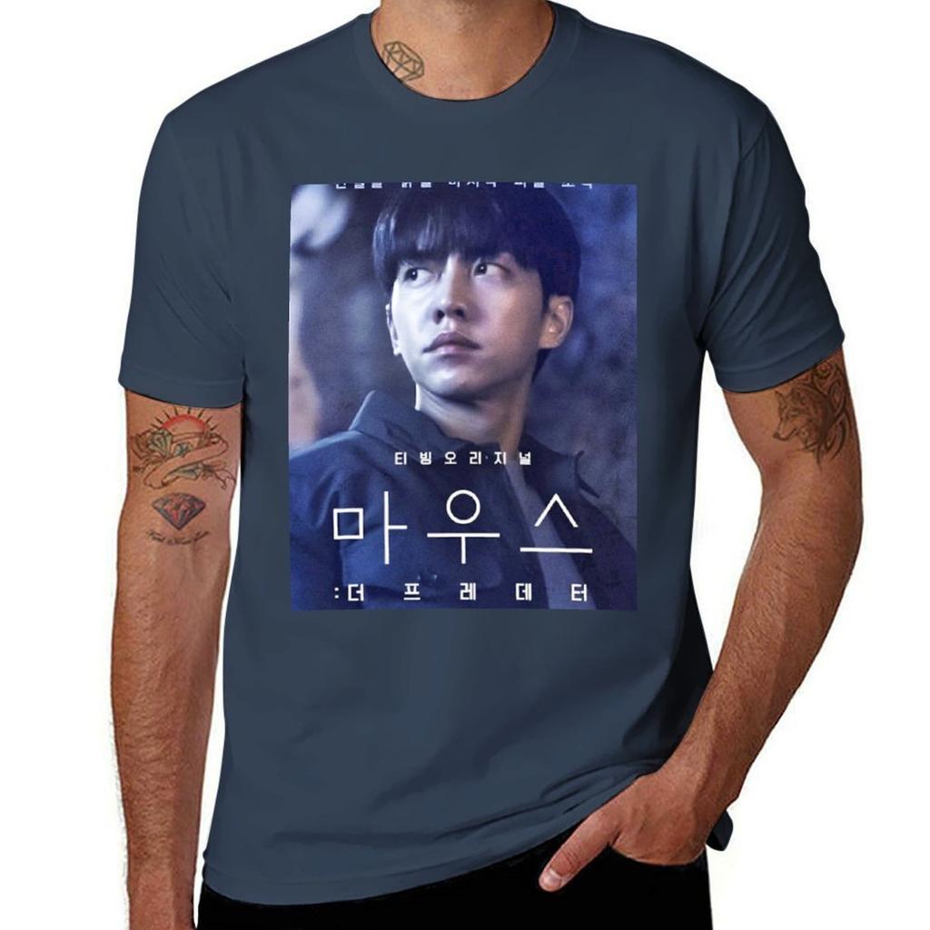 Copy Of Copy Of Mouse Kdrama Lee Seung Gi Tshirt Soft Basic Cotton Short Sleeve Tee