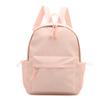 Schoolbag: Korean style niche, high-look, double backpack for women, Japanese sweet, fresh, solid color backpack, school bag for primary and middle 