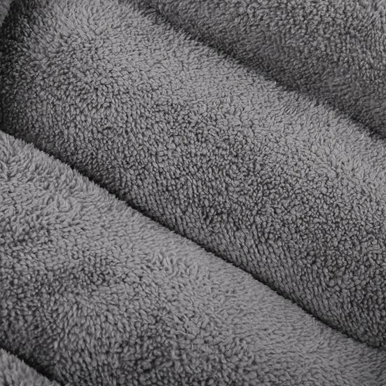 Rechteckiges Flauschiges Hundebett Waschbares Plüsch-Haustierbett mit Stützkissen Nackenstütze Bequemes Warmes Welpenbett für Hauskatzen Kleine Mittelgroße Hunde