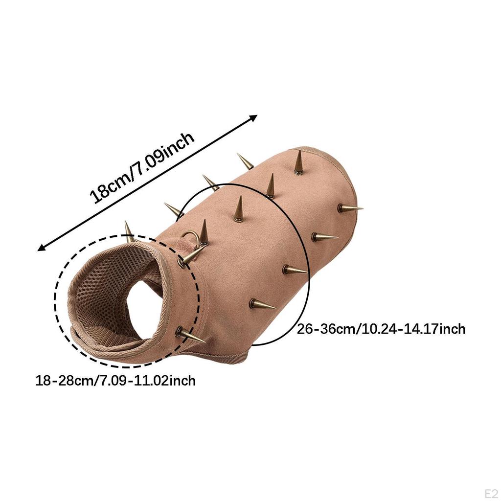 Dog Vest Sturdy Breathable Lightweight Anti Bite Easy to Wear Pet for Outdoor Travel Walking