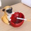 Creative Puppy Cat Dog Ashtray, Anti Fly Ash Ashtray, Home Living Room Office Funny Ashtray, Birthday Gift for Boyfriend